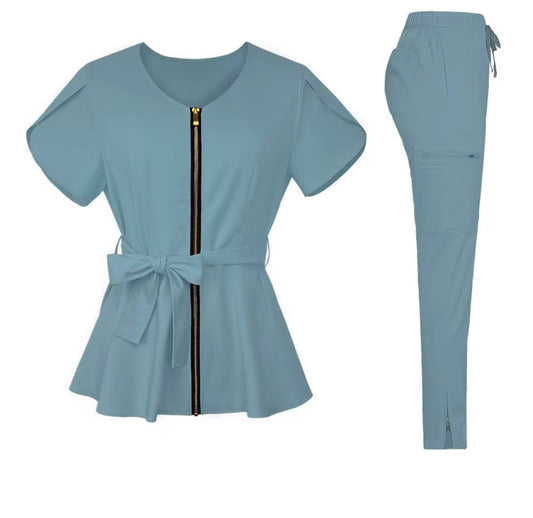 Blue Scrub Set